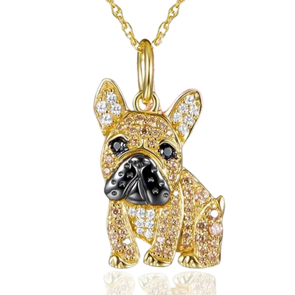 Exquisite and Cute Schnauzer Dog Pendant Necklace for Women Elegant Pet Puppy Jewelry Animal Accessories