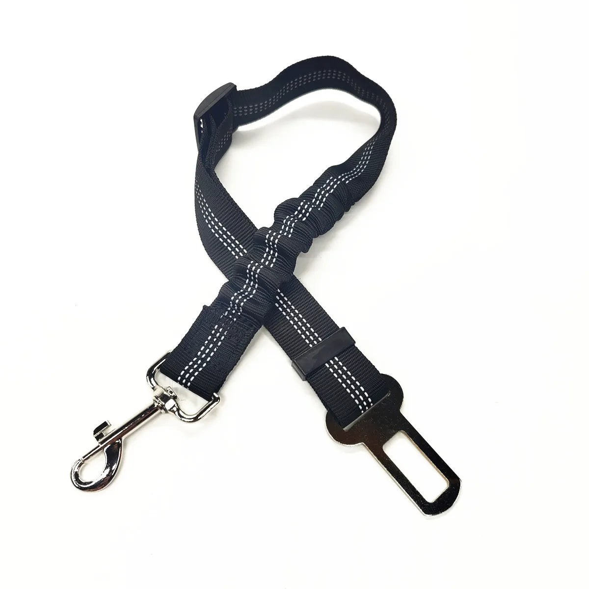Pet Dog Car Seat Belt Retractable Buffer Elastic Reflective Safety Traction Rope Dog Leash Harness Dogs Dog Accessories Supplies