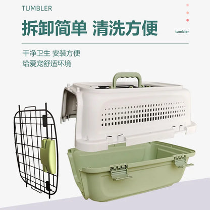 Pet Air Case Boeing Type Pet Cage Portable Travel Car Consignment Case Aircraft Air Transport Case