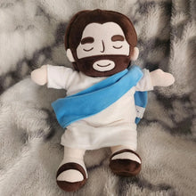 Soothing Breathing Jesus Plush Doll Ornaments Four-gear Adjustment Children Music Sleep Companion Christmas Toy Decoration Gifts
