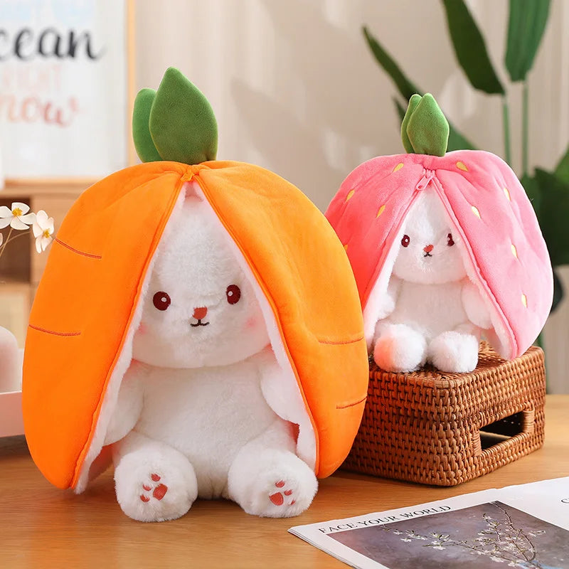 35cm Creative Funny Doll Carrot Rabbit  Toy Stuffed Soft Bunny  Toys for Kids Girls Birthday Gift