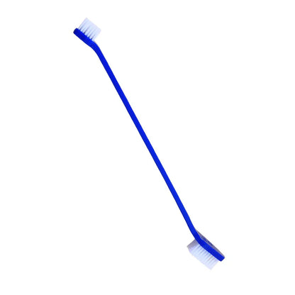 10PCS Pet Toothbrush Pet Long Handle Double Head Toothbrush Dog Oral Cleaning Care