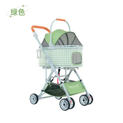 Detachable Pet Cart Detachable One Car Three-purpose Universal Pet Cart for Cats and Dogs