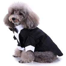 狗狗禮服正式狗狗服裝襯衫服裝婚禮服裝派對領結套裝適用於狗狗貓咪服裝生日聖誕節寵物服裝
