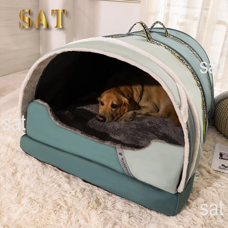 子犬と猫のための屋内/屋外用犬用テントクレートハウス