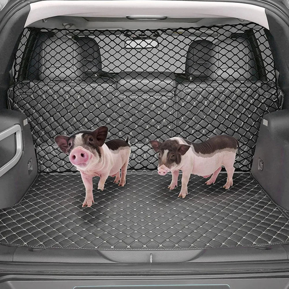 Car Trunk Fence Pet Dog Isolation Protective Net Sturdy  Durable Elastic Isolation Nets Pets Safety Fence for Any Vehicle