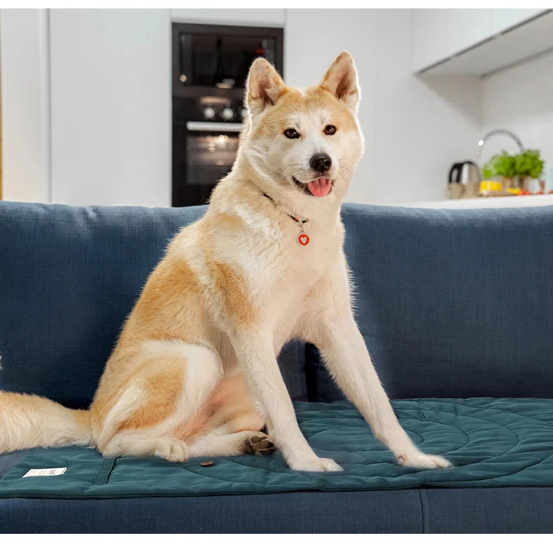 Foldable Pet Dog Blanket Mat Waterproof Training Pad Urine Absorbent Diaper Mat Washable Outdoor Pets Dog Car Seat Cover