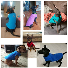 冬季羊毛寵物狗衣服幼犬服裝法國鬥牛犬外套哈巴狗服裝夾克小型犬吉娃娃背心約克夏幼貓