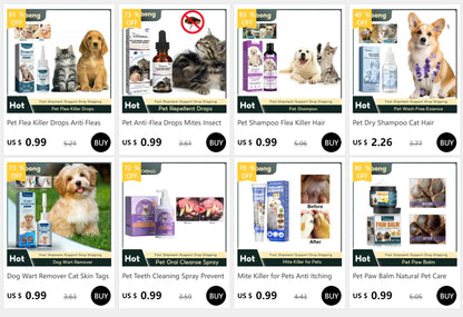 Pet Ear Cleaner Puppy Ears Mite Removal Dog Cat Clean Earwax Deodorant Infection Control Prevent Itching Soothing Dog Ear Drops