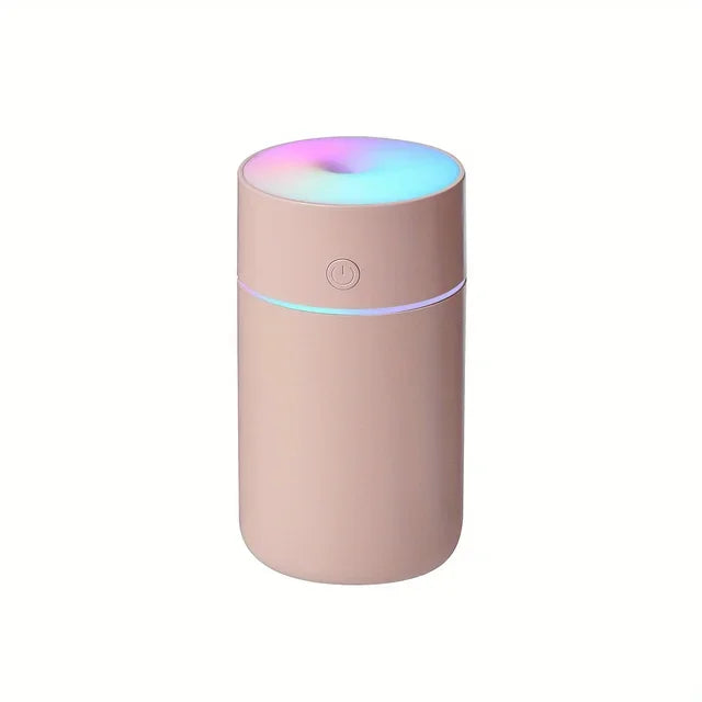 Portable Usb Rechargeable Air Humidifier LED light mini 220ml h2o Spray Mist humidifier Aroma Essential Oil Diffuser for Car