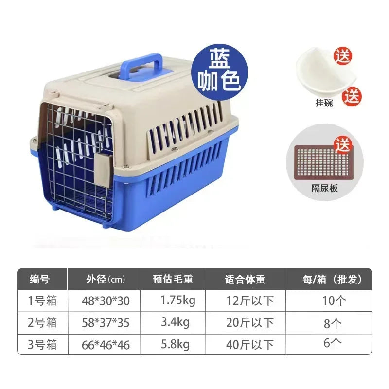 Pet Product Plastic Dog Flight Cage For Transport animal cages pet carrier xxl pet cages carriers houses large kennel