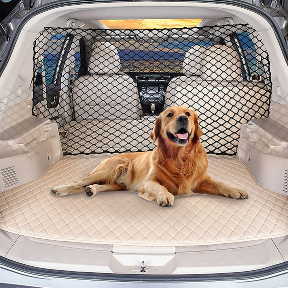 Car Trunk Fence Pet Dog Isolation Protective Net Sturdy  Durable Elastic Isolation Nets Pets Safety Fence for Any Vehicle