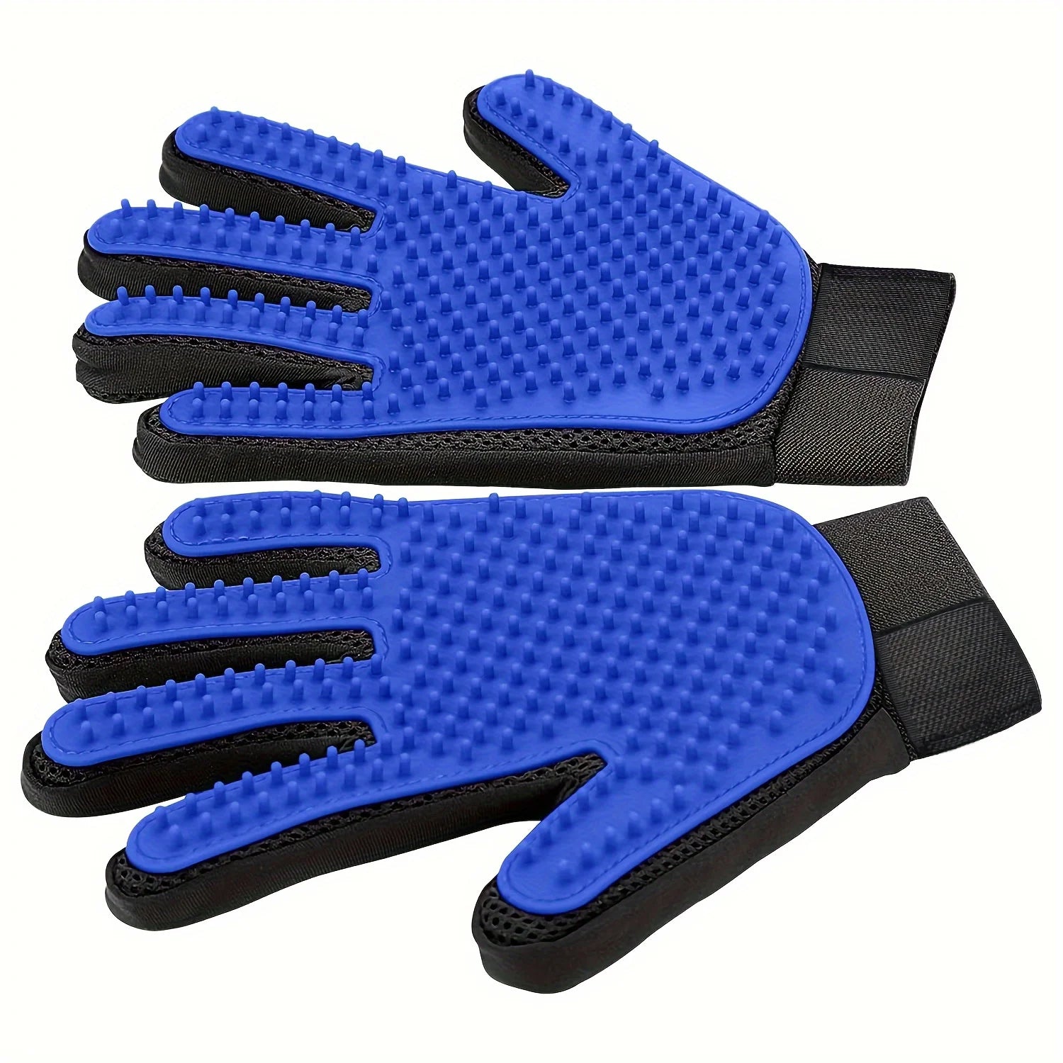 2PCS/1Pair Dog Pet Grooming Glove TPE Dogs Cats Brush Comb Remove Hair Gloves Dogs Bath Cleaning Supplies Animal Massage Combs