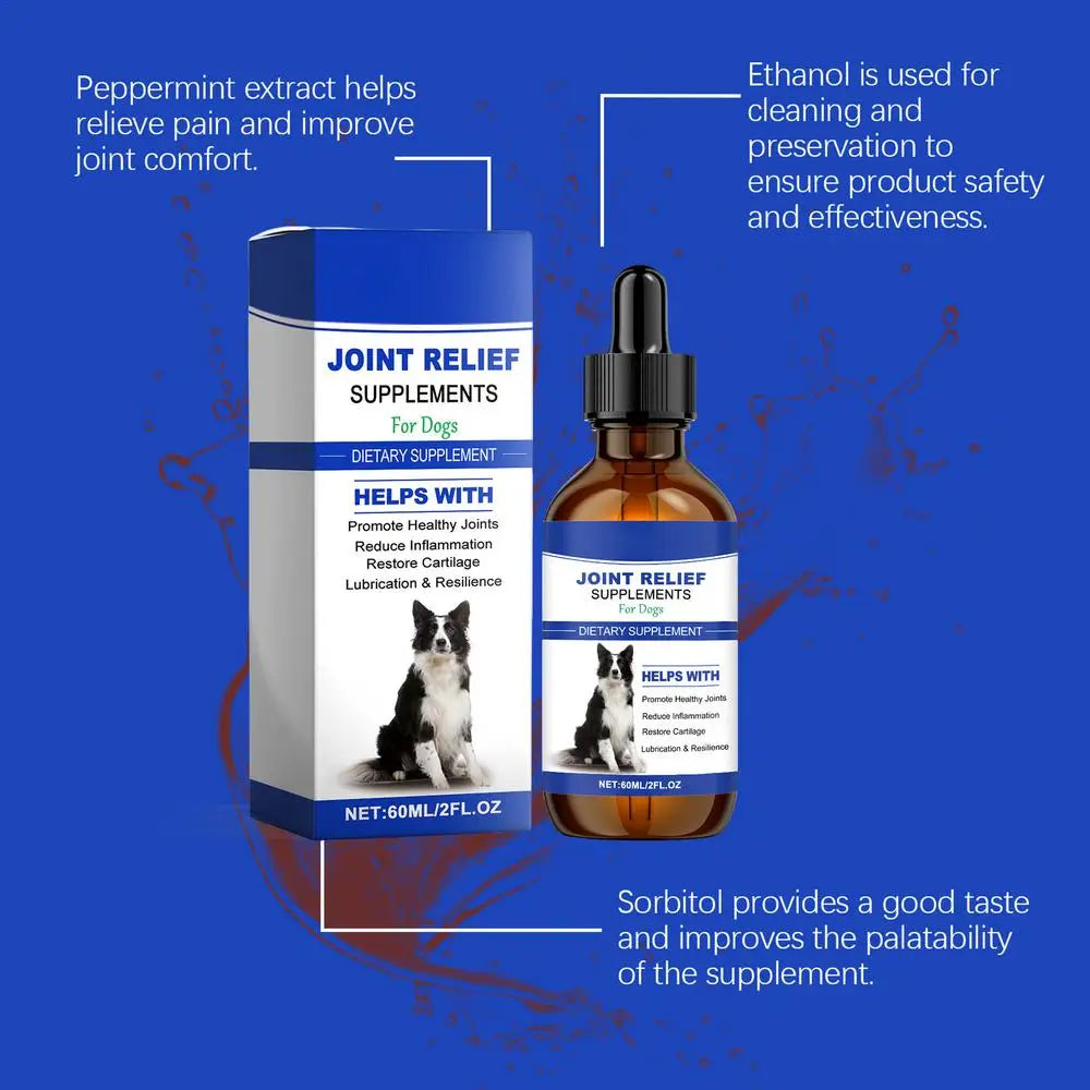 Dog Joint Supplement Pet Joint Relief Supplement Supplementing Nutrition Solution For Pet Health Nutrition Agent Pet Joint