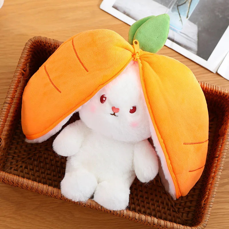 35cm Creative Funny Doll Carrot Rabbit  Toy Stuffed Soft Bunny  Toys for Kids Girls Birthday Gift