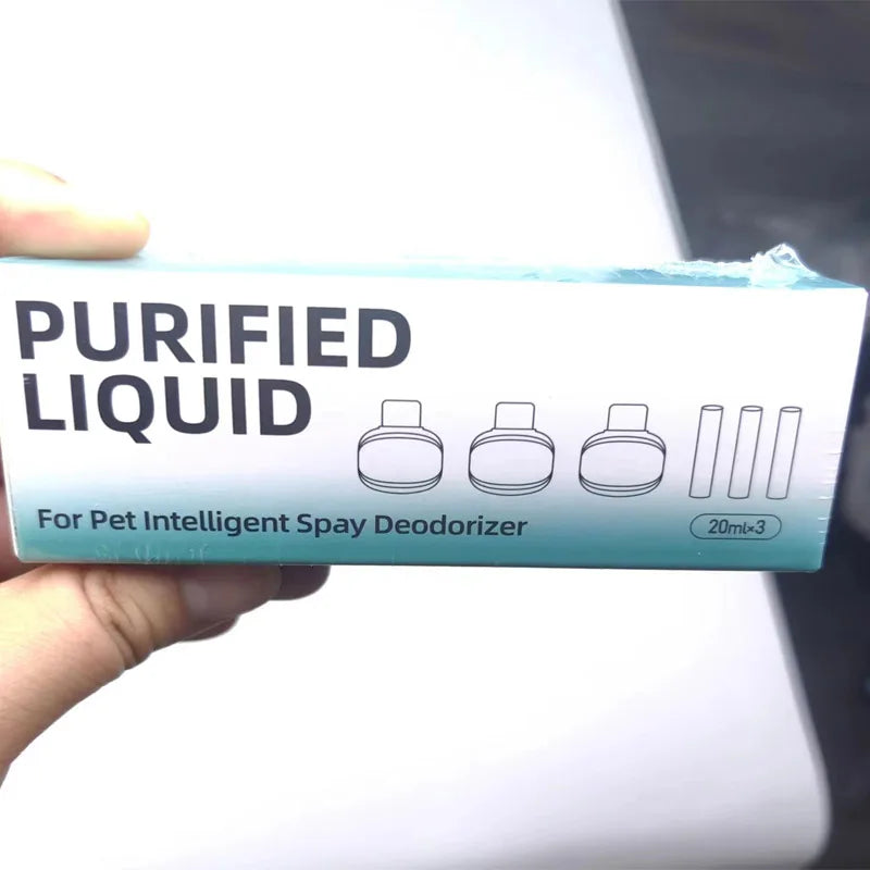 Purification Concentrated Liquid Smart Automatic Self Clean Sterilization Deodorant for TONEPIE Automatic Cat Litter Box
