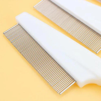 Gentle Nits Flea Eggs Remove Brush for Small Dog Fine Toothed Pet Puppy Eye Belly Comb Untangling Cat Hairs Product