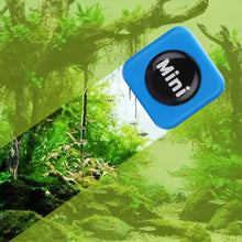 水族箱磁力刷玻璃浮藻刮刀曲線玻璃清潔器迷你刷子工具魚缸玻璃清潔磁鐵