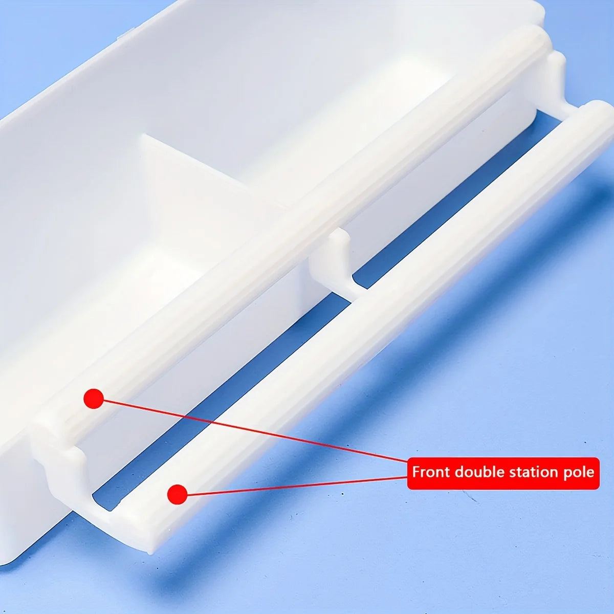 Double grid stand bird feeder