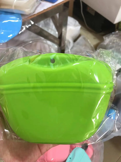 Dog Training Bag Silicone Snack Bags Outdoor Pet Waist Bags Portable Food Waist Bag Portable Treat Bait Feed Puppy Pet Supplies