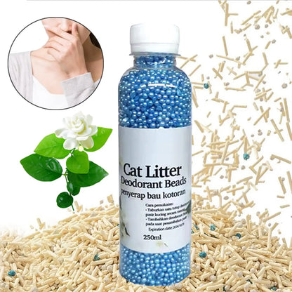 Cat Litter Deodorizer Air Purifier Cat Litter Box Odor Eliminate Urine Deodorizer for Most Types of Litter Kitty Home Room Pets