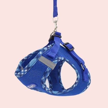 Supet 1 件組狗背帶，防拉扯，寵物背帶，可調節，易於控制，適合小型、中型犬