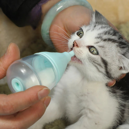 Pet feeding bottle dog cat feeding medicine feeder kitten dog feeding bottle