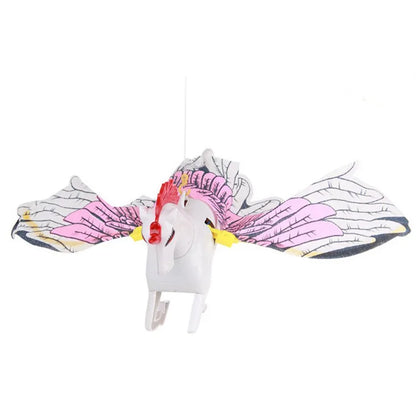 NONOR Cat Interactive Toys Simulation Bird Electric Hanging Eagle Flying Bird Cat Teasering Play Cat Stick Scratch Rope Pet Toys