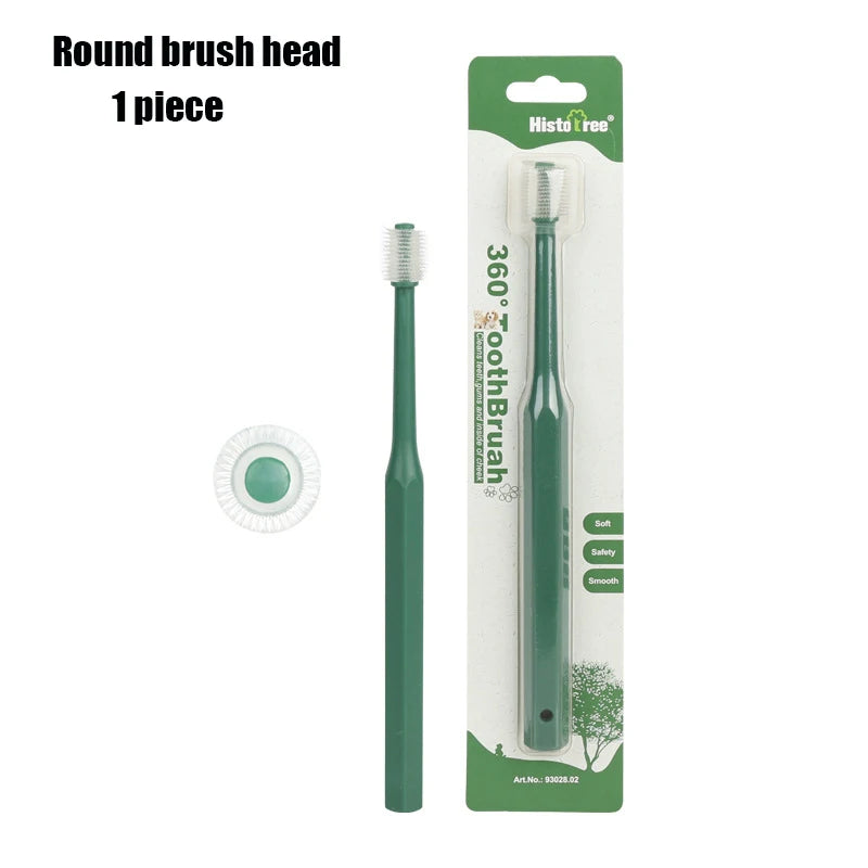 360 Degrees Pet Toothbrush Cat Brush Addition Bad Breath Tartar Teeth Care Dog Cat Cleaning Mouth Dog Cat Cleaning Supplies