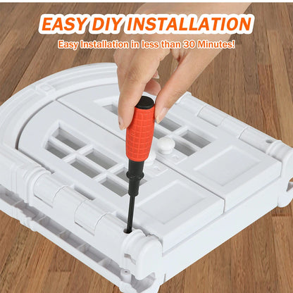 New Cat and Dog House, Cat Door, Dog Hole, No Flip Cover, Door Block, Pet Door, French Cat Door
