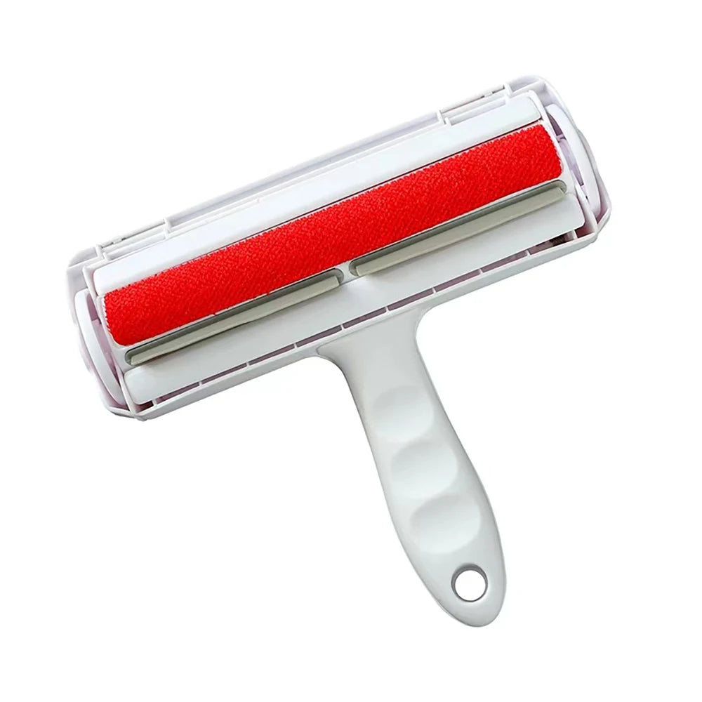 Pet Hair Remover With Washable Double-Sided Drum Adhesive Brush Suitable For Sofa Carpet Clothing And Bedding Hair Removal Tools
