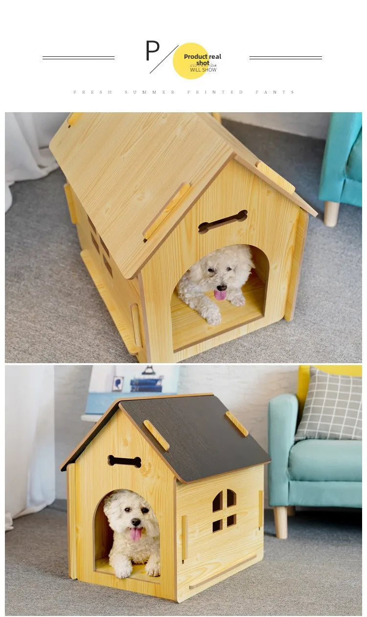Pet House Large Space All-season Universal Removable Easy To Install Ventilation and Breathable Strong and Durable Pet Villa