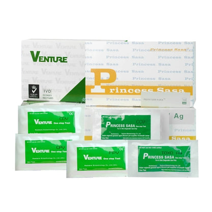 CPV-CDV-FPV-TOXO-CCV Test for Dogs or Cats Test Kits for Detecting Harmful Internal Parasites and Worm in Your Pet