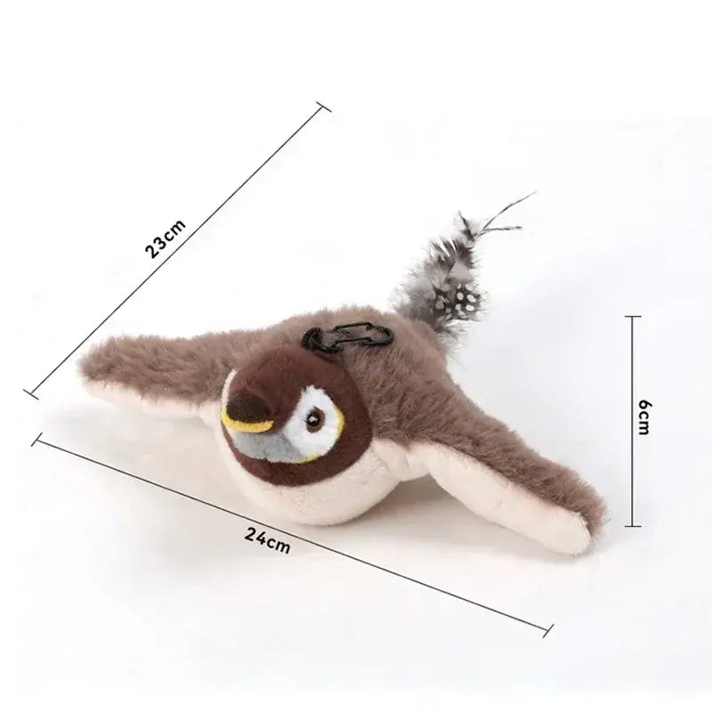 Interactive Cat Toys Rechargeable Flying Bird Cat Toy