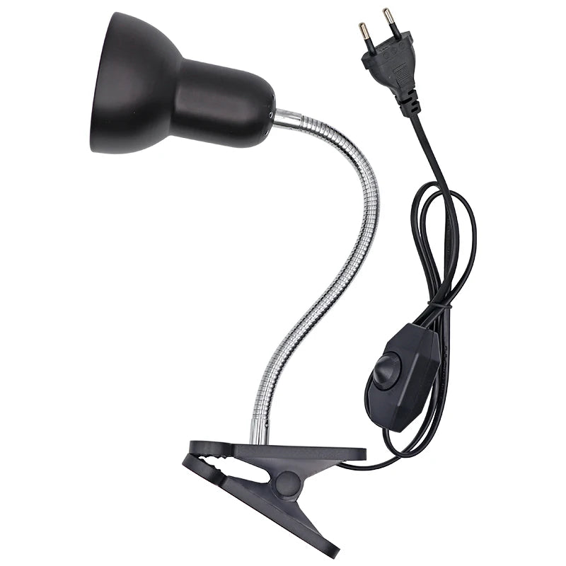 UVA+UVB 3.0 Reptile Lamp Holder Set with Clip-on Thermometer Hygrometer Lizard Turtle Tortoises Basking Heating Bulb 220V