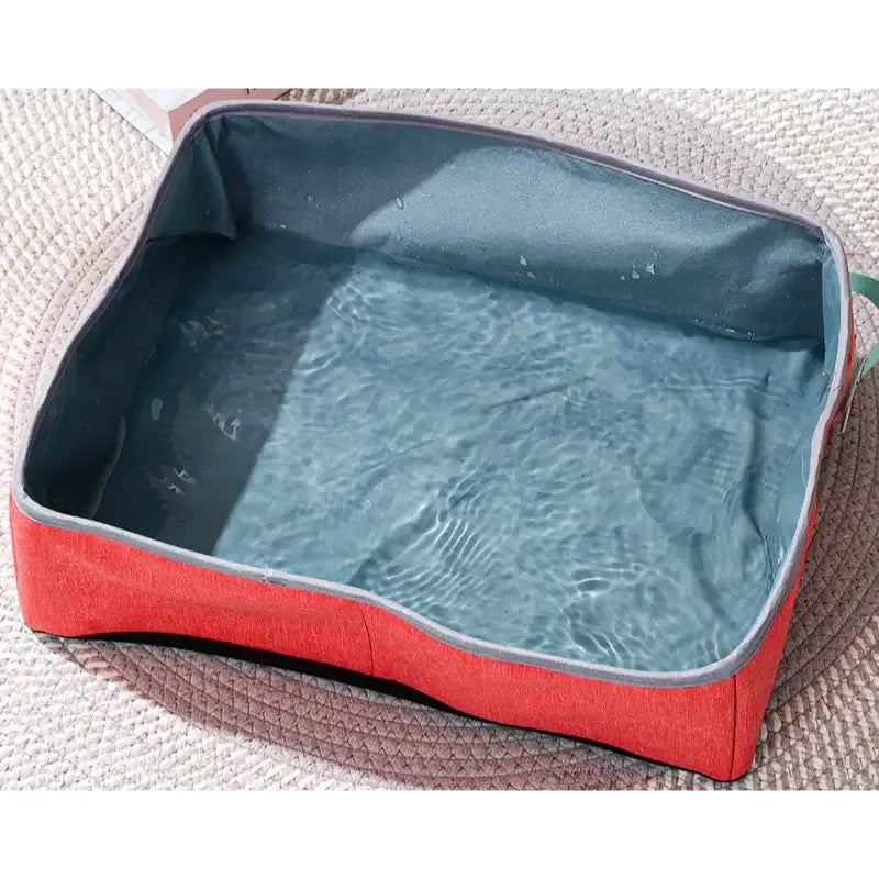 Portable  Cat Folding Travel Litter Box Dog Toilet Tray Folding Cat Litter Bedpan Waterproof Outdoor Foldable Cat Litter Box