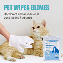 ペット用使い捨てクリーニンググローブ 猫＆犬用 スパバス用 6個