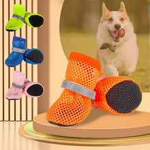 Non-slip Dog Boots for Small & Medium Dogs, 4pc Set