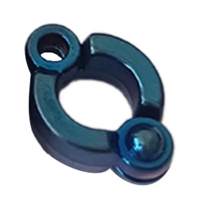 Parrot Foot Rings Metal Pet Bird Leg Rings Outdoor Fly Training Activity Anti-Lost Opening Clip Leash Accessories 4-15mm