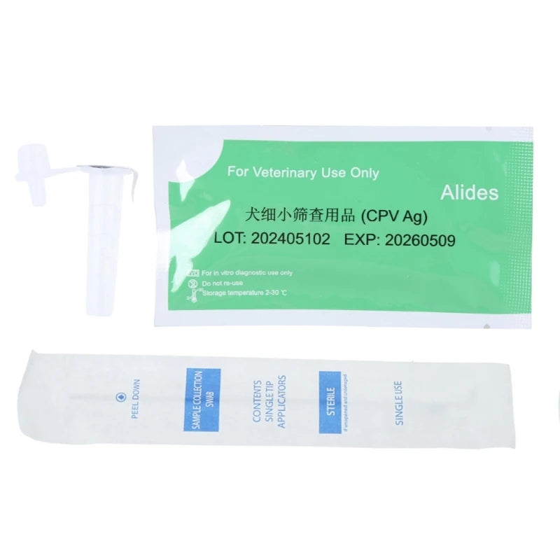 CPV-CDV-FPV-TOXO-CCV Test for Dogs or Cats Test Kits for Detecting Harmful Internal Parasites and Worm in Your Pet
