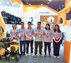 Luxury Pet Stroller Detachable and Folding Carrier Small Medium Dogs And Cats Trailer with Steel Pipe PC505 Large  Storage Bag