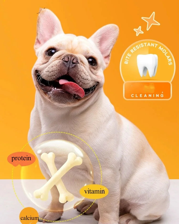 [2024]3Bags Multiple flavors of dog snacks bite resistant clean teeth chicken duck meat Dogs training reward Pet Dry Food