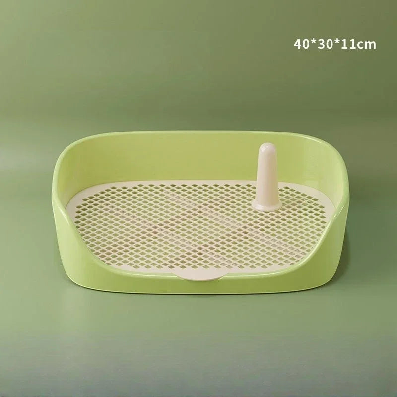 Training Toilet Pet Toilet for Small Dogs Cats Portable Dog Training Toilet Puppy Pad Holder Tray Pet Supplies Indoor Dog Potty