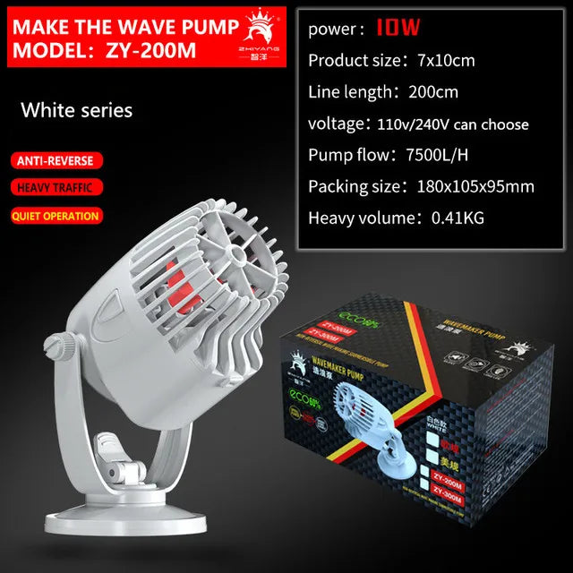 Wavemaker Wave Maker Water Pump for Aquarium Fish Tank Submersible Aerobic Pump Water Circulation Pump Flow Surf Pump 220-240V