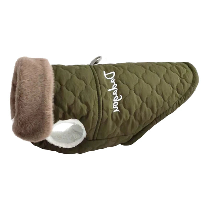 Warm Fleece Dog Jacket Vest Winter Dog Clothes Puppy Cats French Bulldog Coat Chihuahua York Pet Apparel for Small Medium Dogs