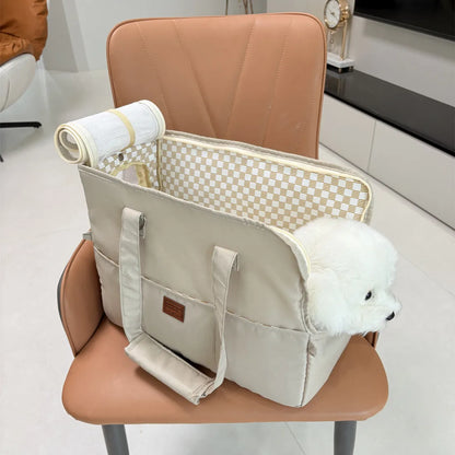 Portable Pet Cat ShoulderHandbag Pet Dog Carrier Bag Car Seat Nonslip Dog Carriers Safe,Puppy Cat Pet Bed Chihuahua Pet Products