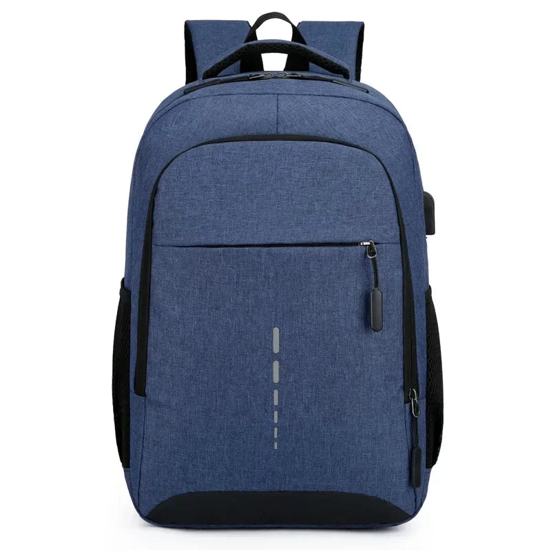 Multifunctional Backpack for Commuting Simple and Stylish Backpack Large Capacity Business Travel with USB Student Computer Bag