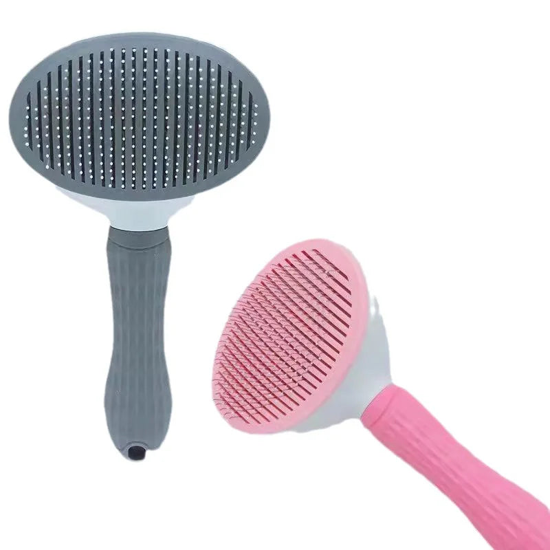 Pet Dog Hair Brush Cat Comb Grooming And Care Cat Brush Stainless Steel Comb For Long Hair Dogs Cleaning Pets Dogs Accessories