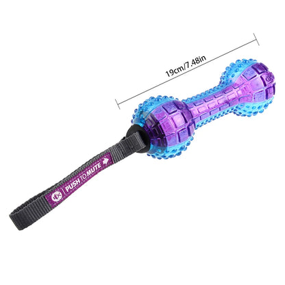 Interactive Dog Ball Pet Toys G-Ball Series Squeaky 2.5' Bouncy Assorted Colors for Small/Medium Dogs