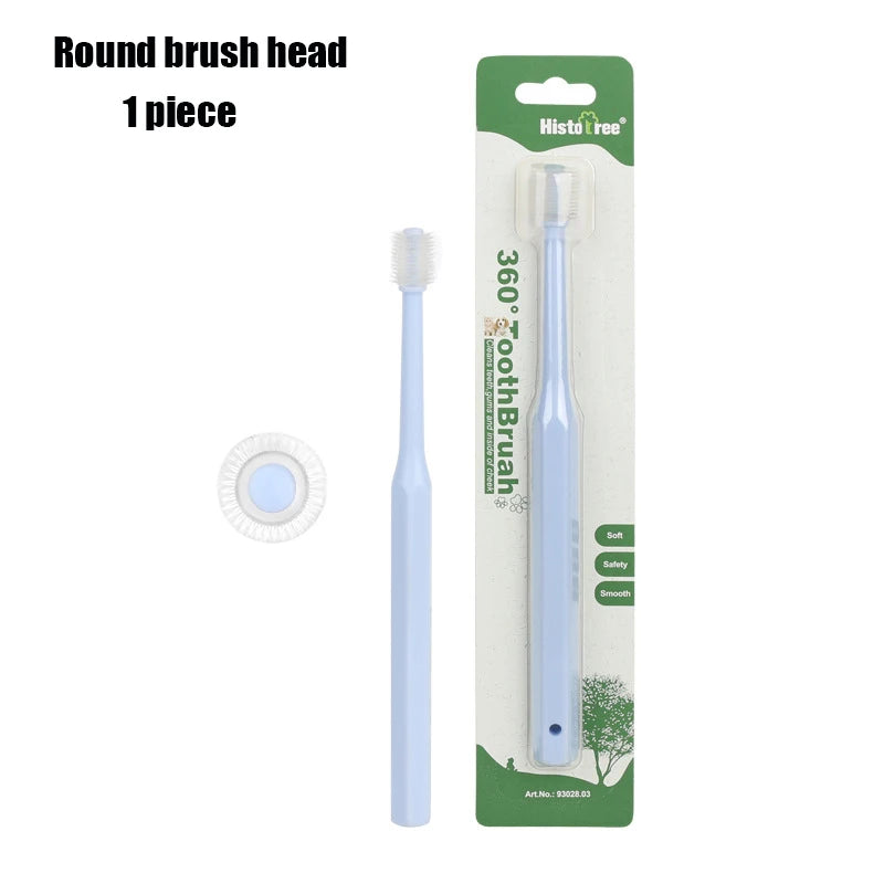 360 Degrees Pet Toothbrush Cat Brush Addition Bad Breath Tartar Teeth Care Dog Cat Cleaning Mouth Dog Cat Cleaning Supplies